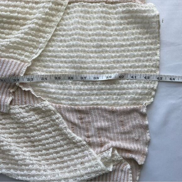 NWOT Hand Jive Clothing Cream/ Ivory Stevie Cardigan Size Small - Picture 15 of 15